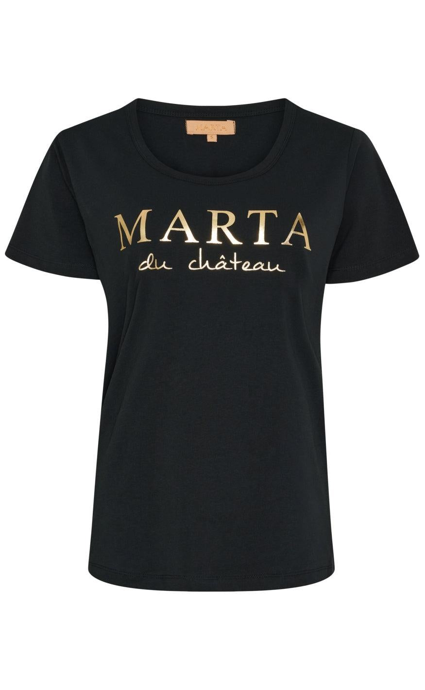 Marta Du Chateau T-shirt - Jeanette - Black