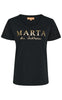 Marta Du Chateau T-shirt - Jeanette -  Black