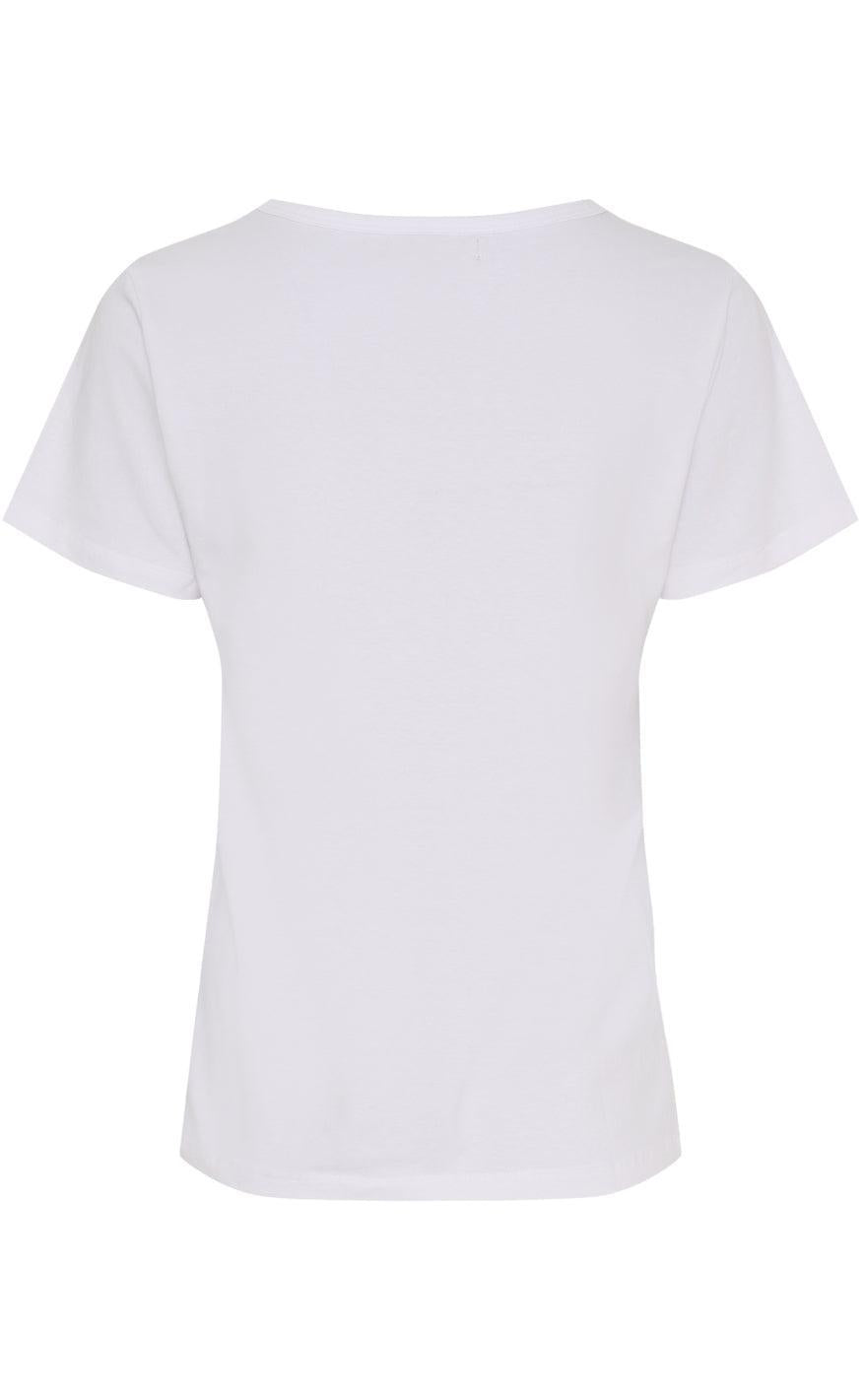 Marta Du Chateau T-shirt - Jeanette - Optisk White