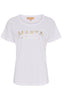 Marta Du Chateau T-shirt - Jeanette -  Optisk White