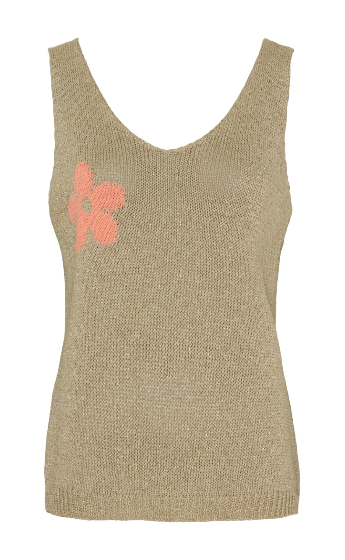 Marta Du Chateau Top - 308 Bertina - Gold/Salmon