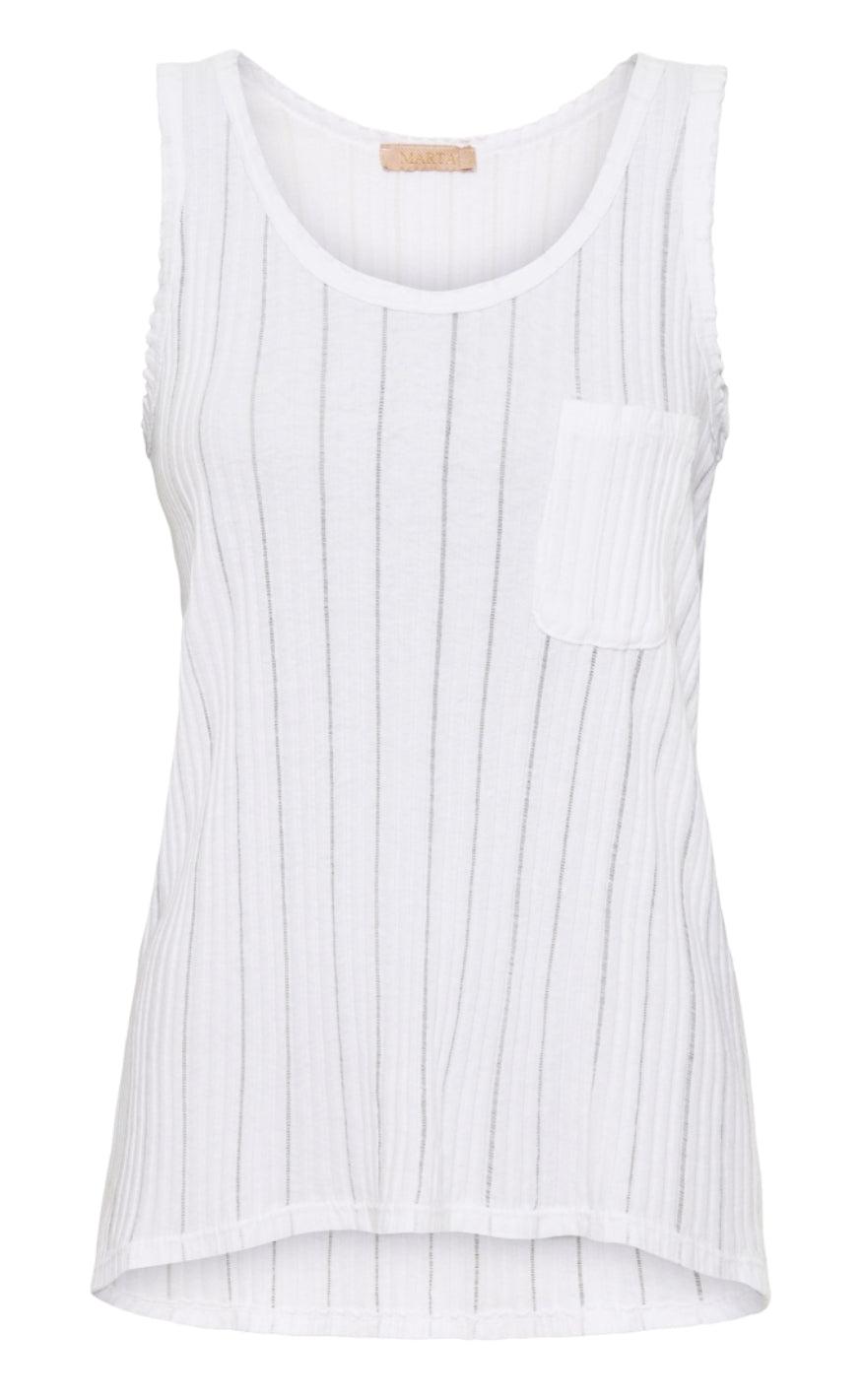 Marta Du Chateau Top - 41298 Nina - White