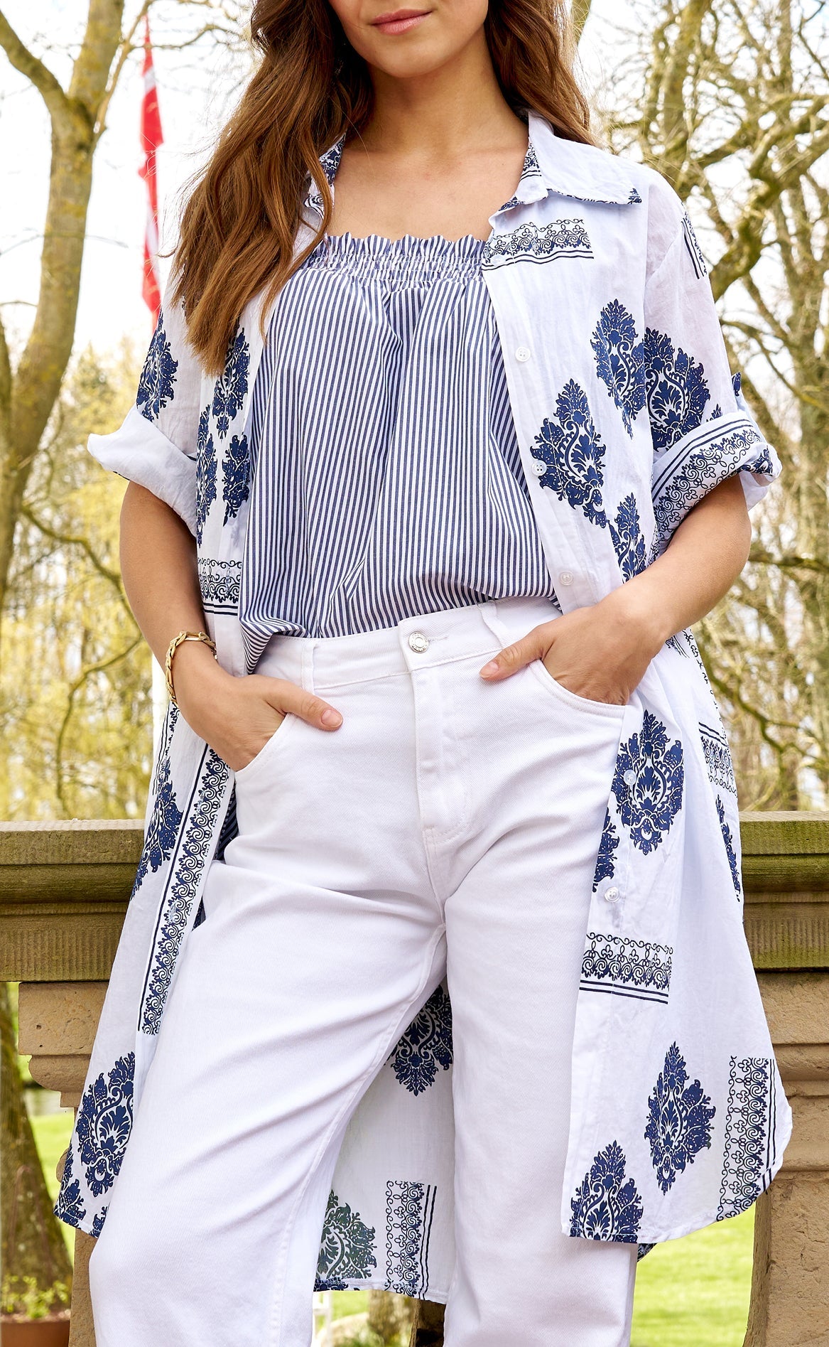 Marta Du Chateau Top - 6210 Emmeline - Jeans