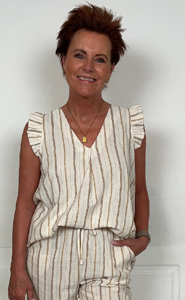 Marta Du Chateau Top - Angelica - Brown