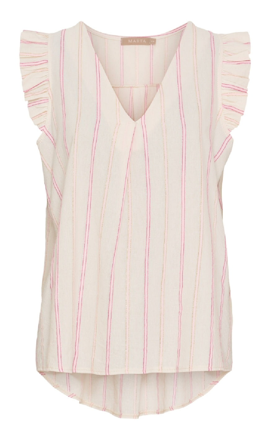 Marta Du Chateau Top - Angelica - Pink