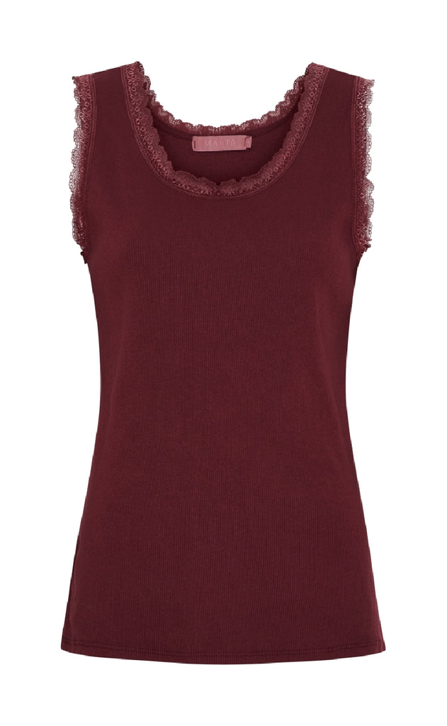 Marta Du Chateau Top - Angeline - Bordeaux