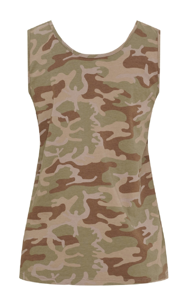 Marta Du Chateau Top - Angeline - Green Camo