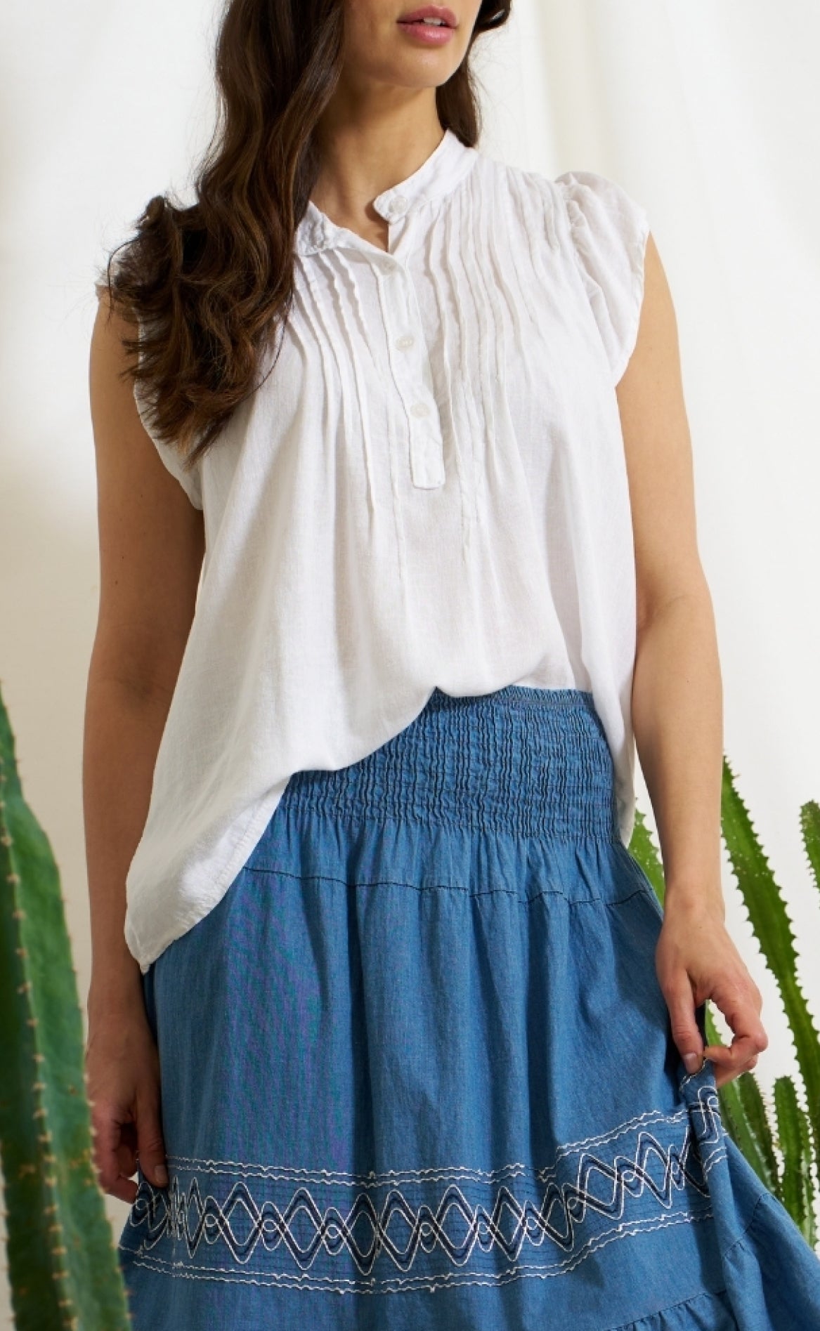 Marta Du Chateau Top - Annie - White