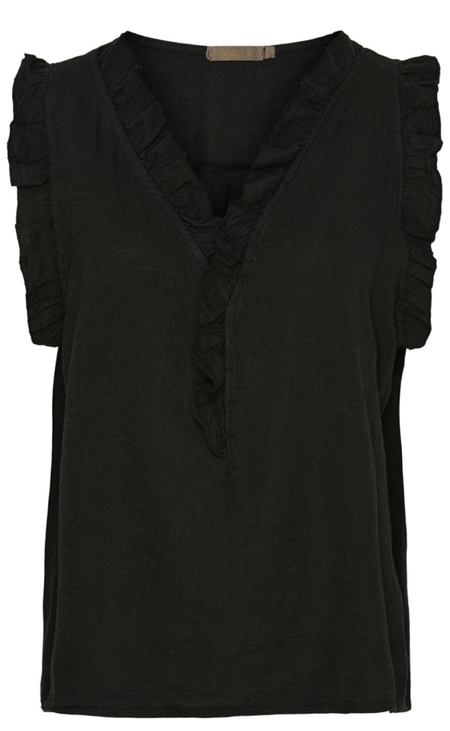 Marta Du Chateau Top - Elke - Black