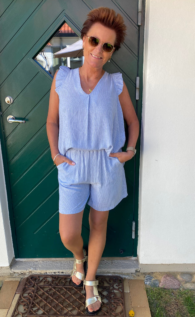 Marta Du Chateau Top - Giorgia - Blue