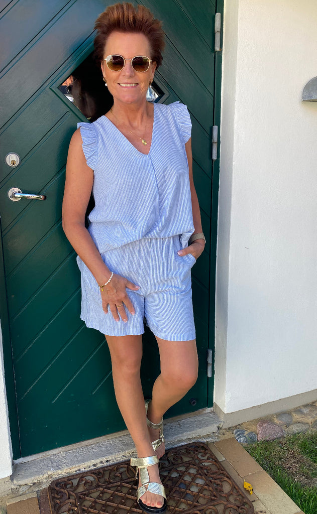 Marta Du Chateau Top - Giorgia - Blue