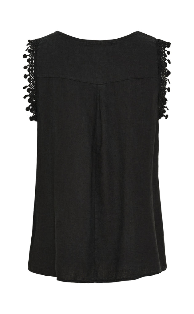 Marta Du Chateau Top - Holly - Black