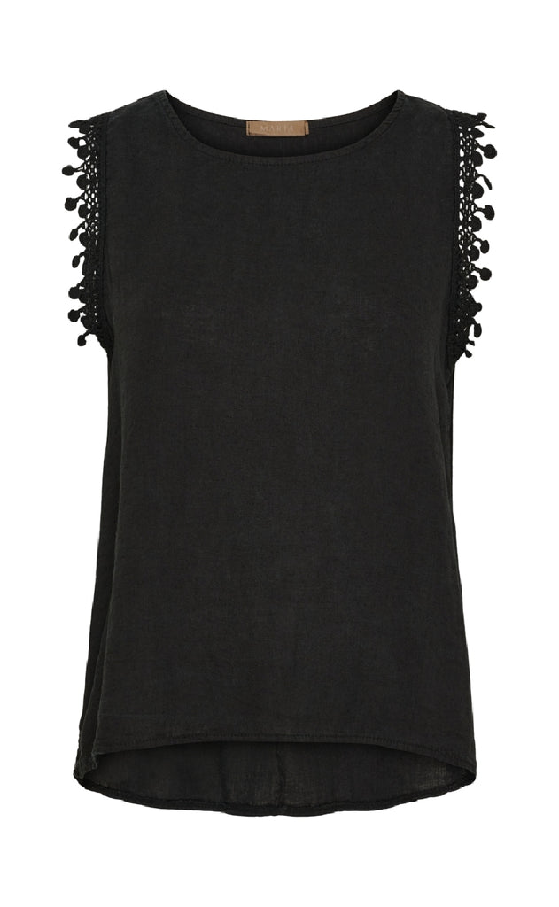 Marta Du Chateau Top - Holly - Black