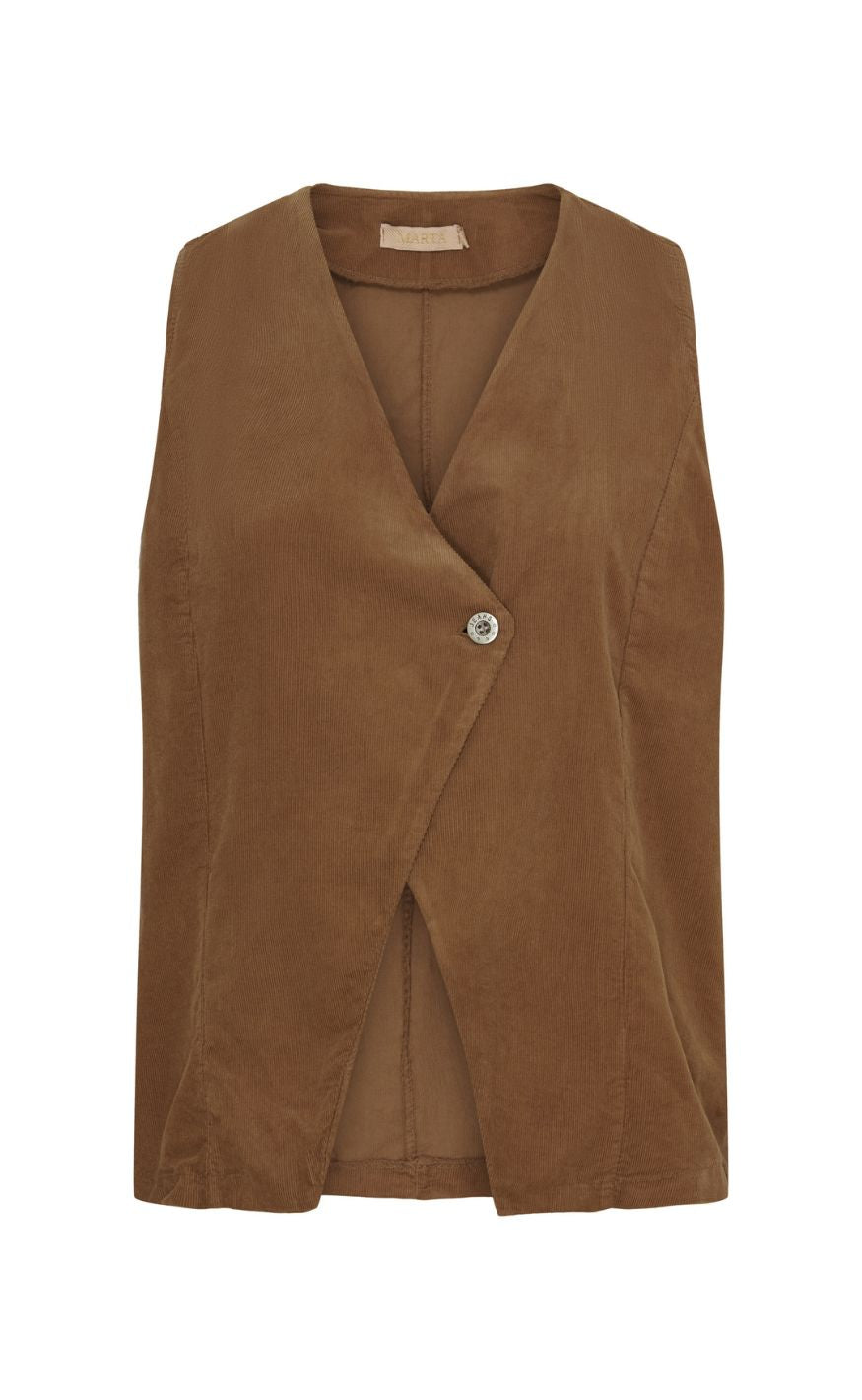 Marta Du Chateau Top - Hortense - Dark Camel