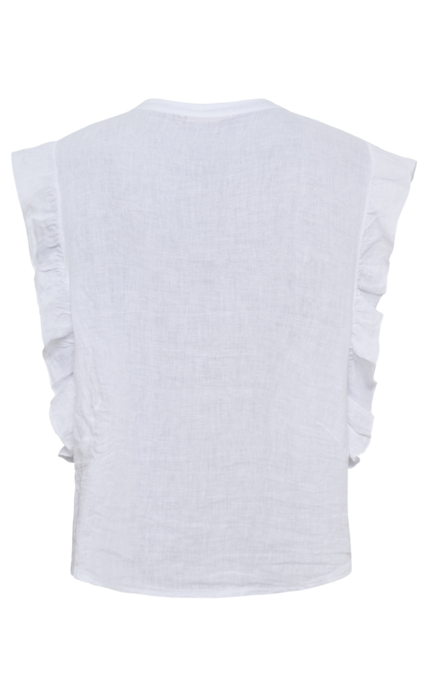 Marta Du Chateau Top - Karima - White