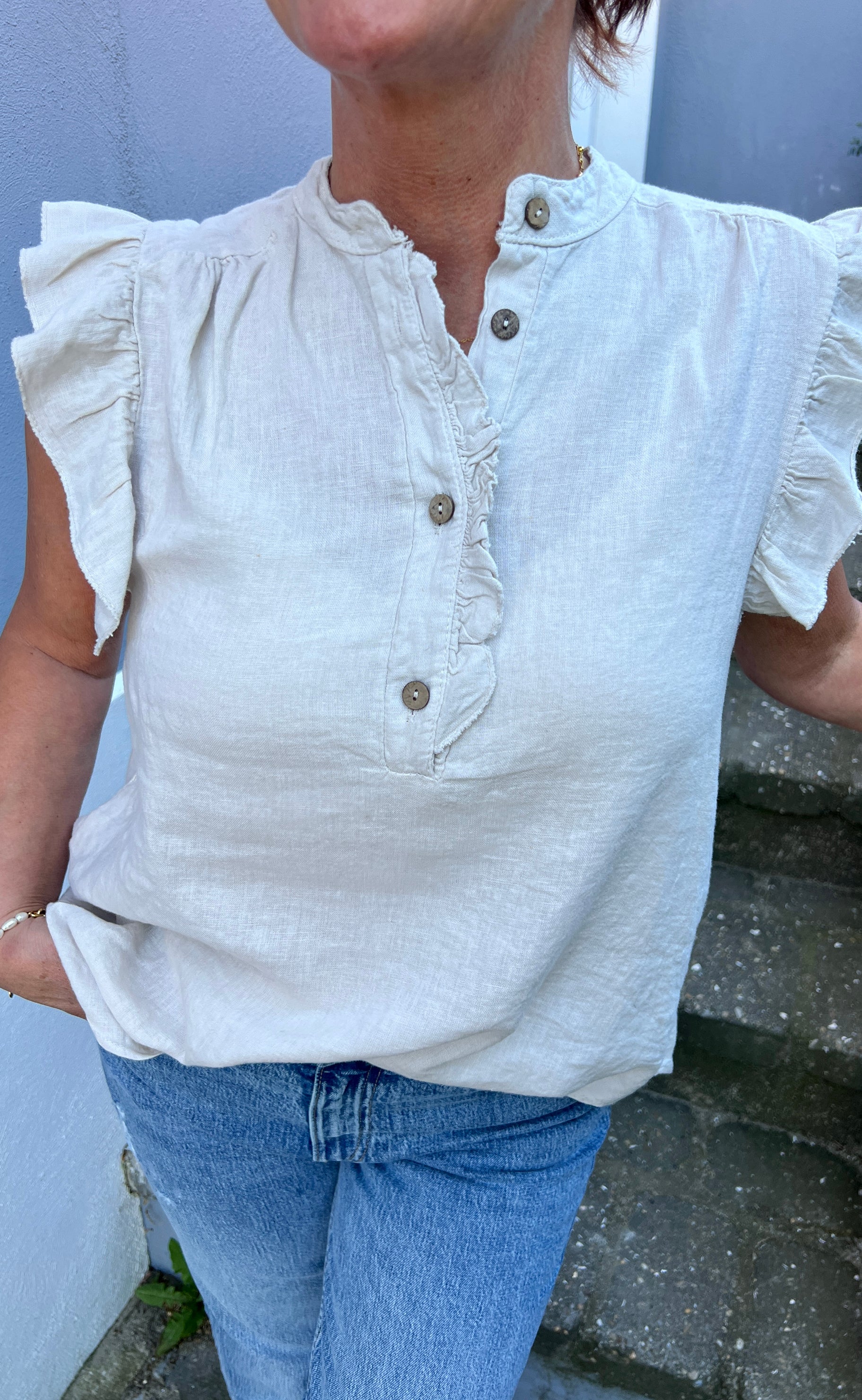 Marta Du Chateau Top - Lise - Sabbia