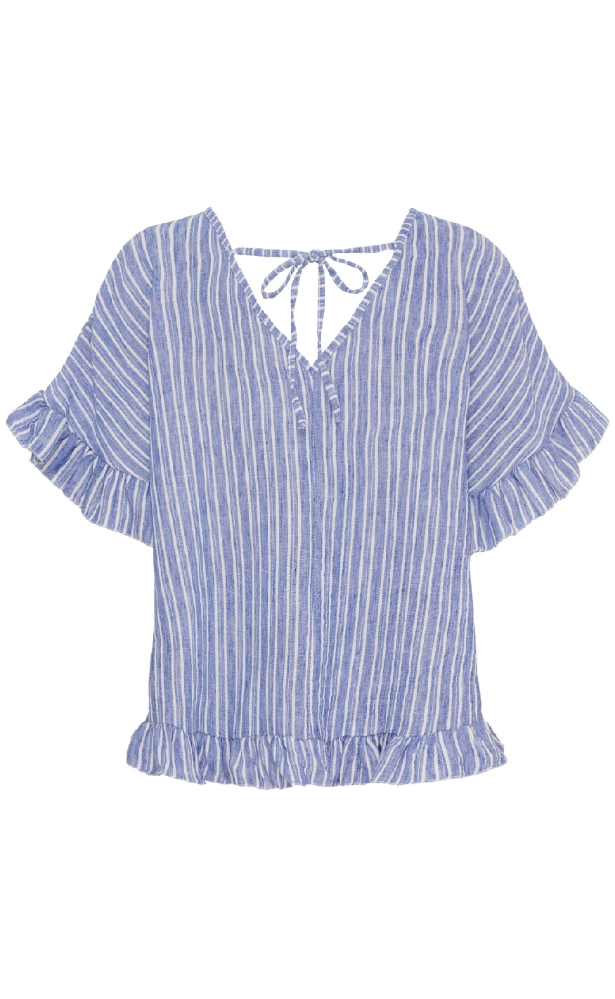 Marta Du Chateau Top - Matilda - Blue Jeans