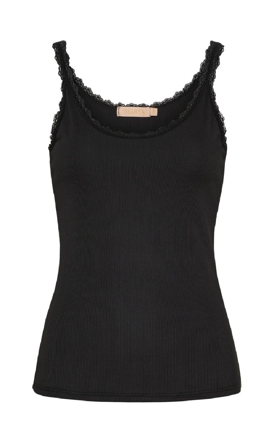 Marta Du Chateau Top - Noelie - Black