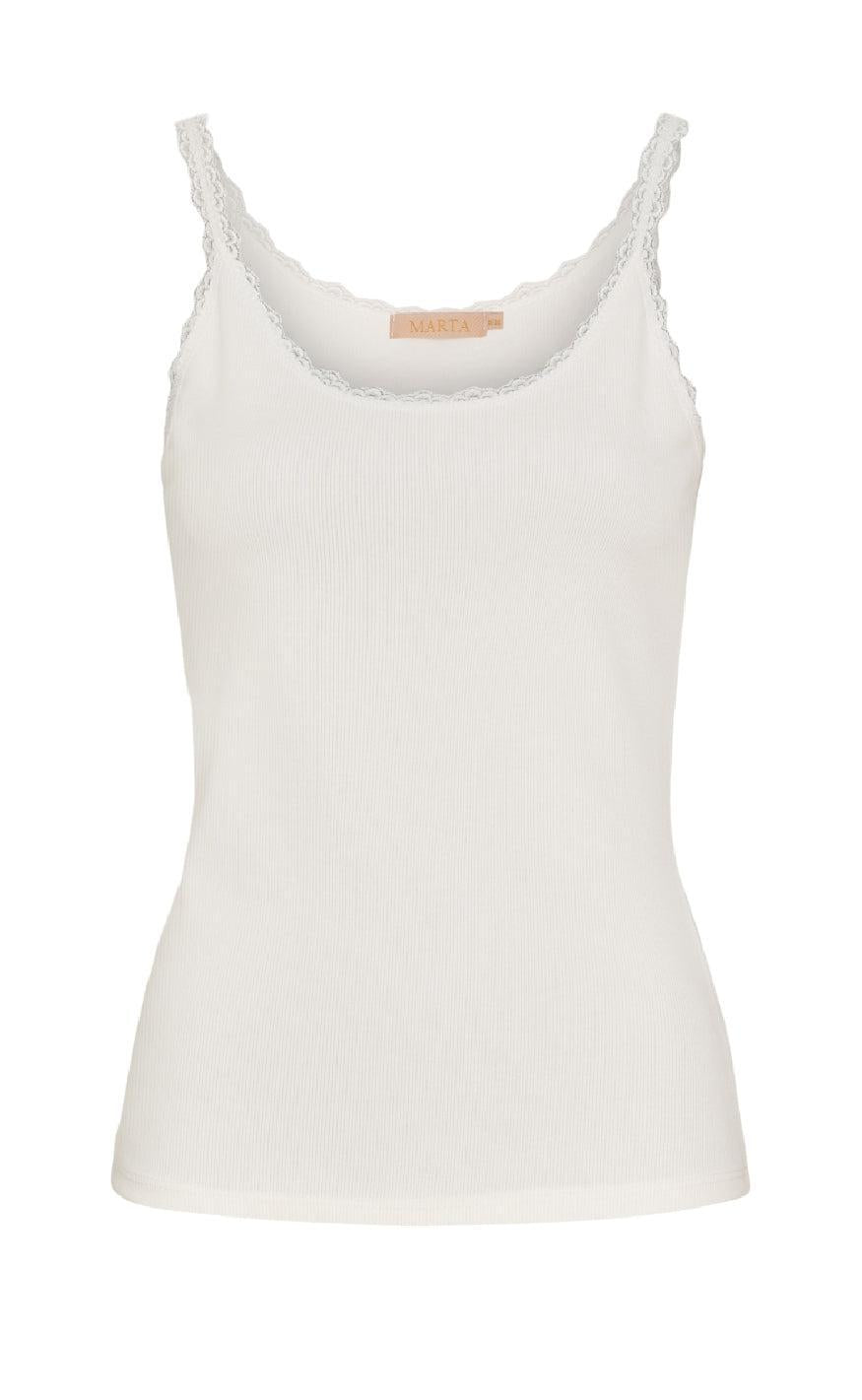 Marta Du Chateau Top - Noelie - White