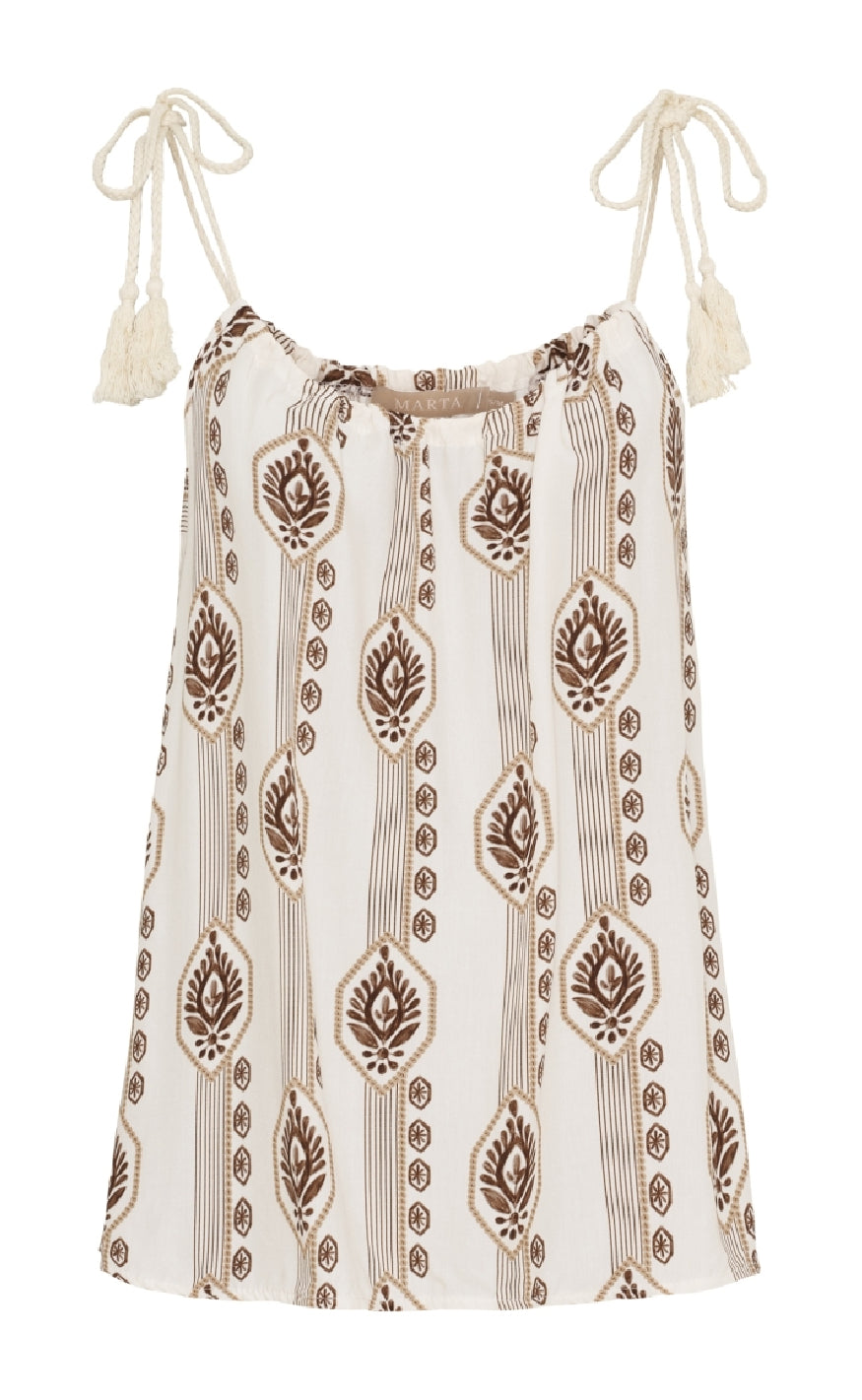 Marta Du Chateau Top - Tanya - Moro/Beige