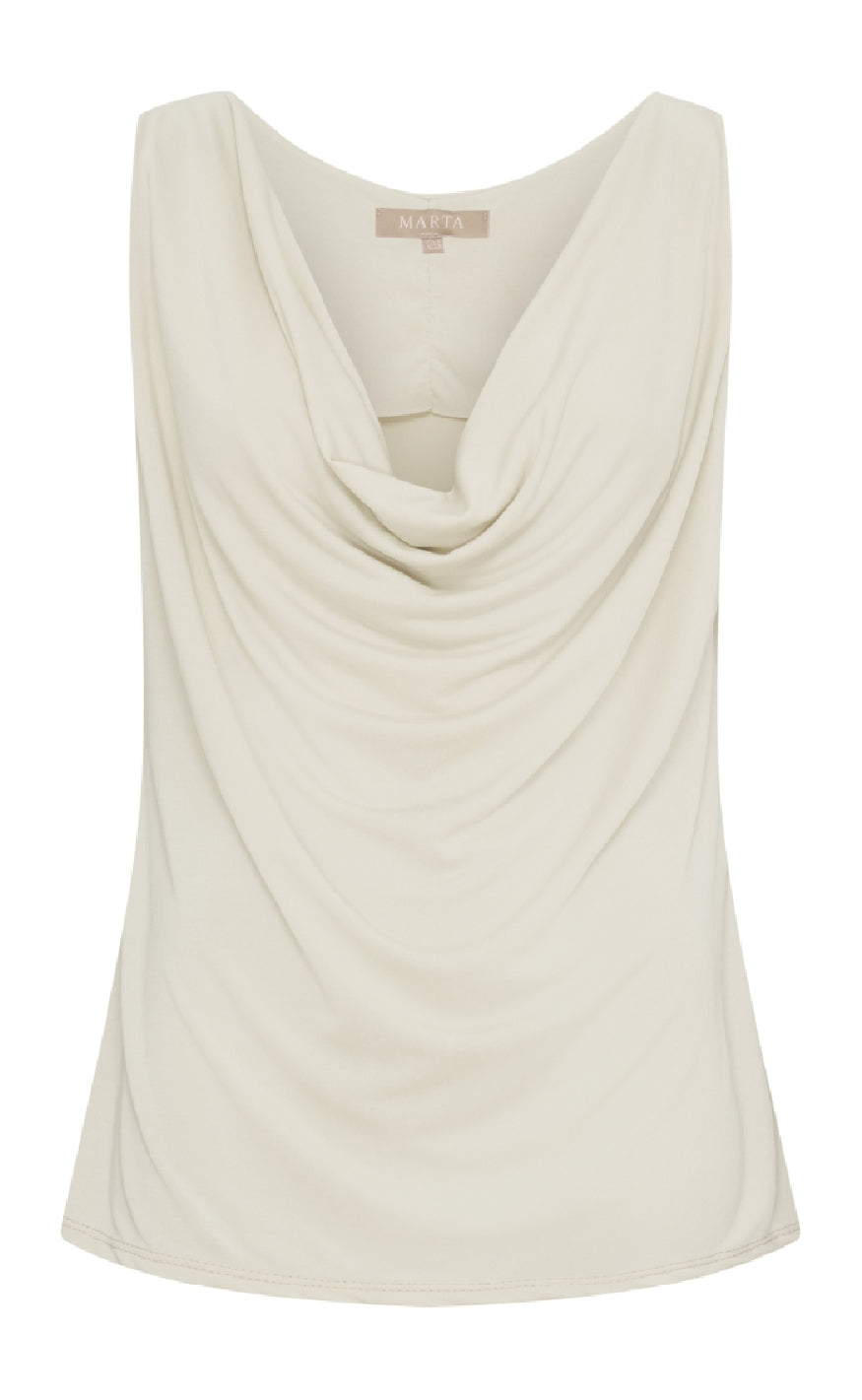Marta Du Chateau Top - Veronika - Beige
