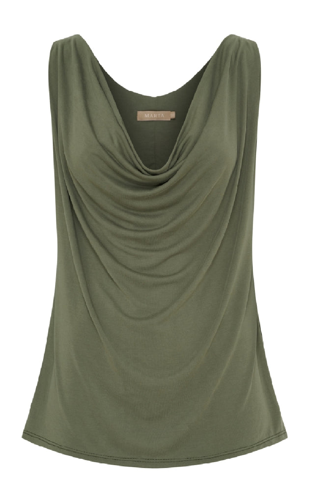 Marta Du Chateau Top - Veronika - Millitairy