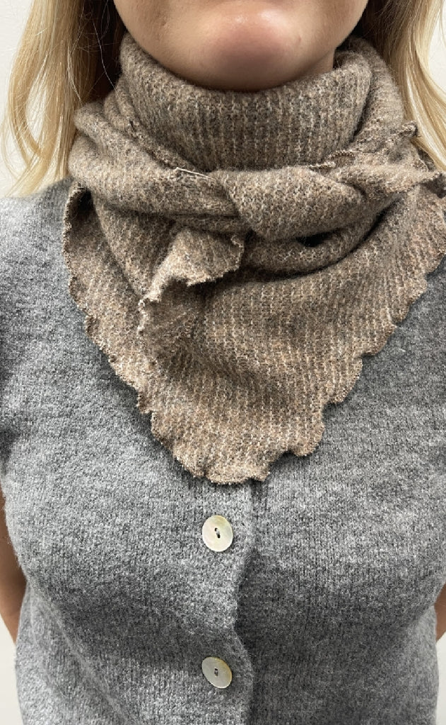 Marta Du Chateau Tørklæde - Agnete - Fango