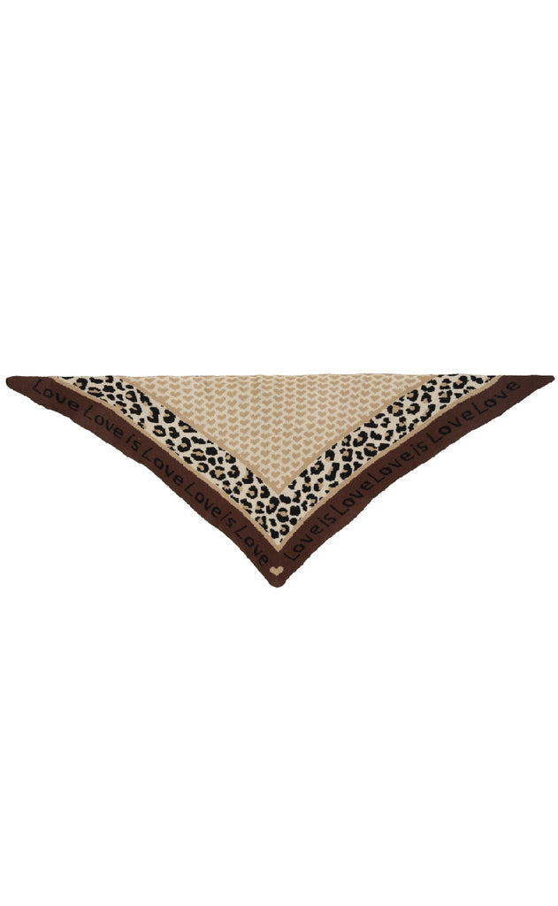 Marta Du Chateau Tørklæde - Clio - Coffee