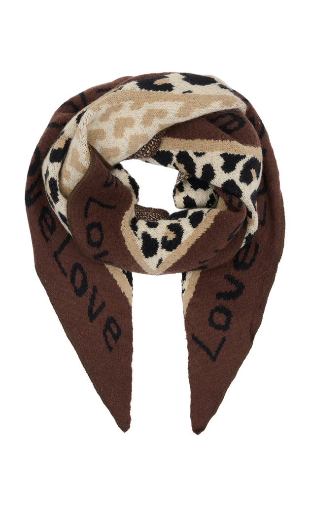 Marta Du Chateau Tørklæde - Clio - Coffee