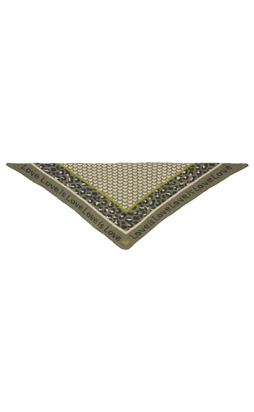 Marta Du Chateau Tørklæde - Clio - Dark Green