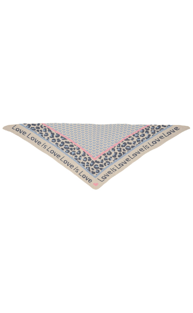 Marta Du Chateau Tørklæde - Clio - Sky Blue