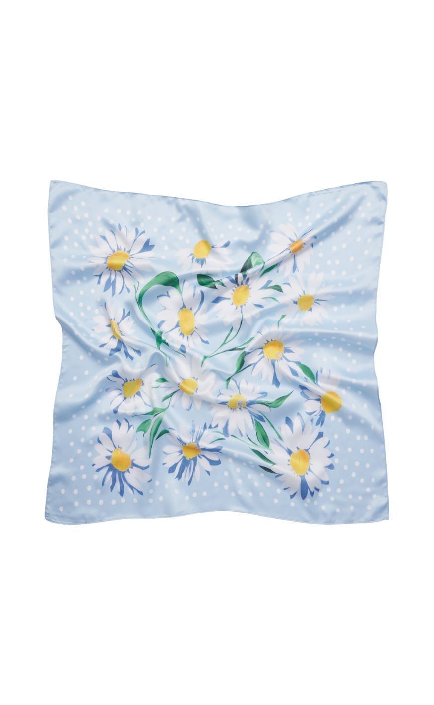 Marta Du Chateau Tørklæde - Finja - Blue3556