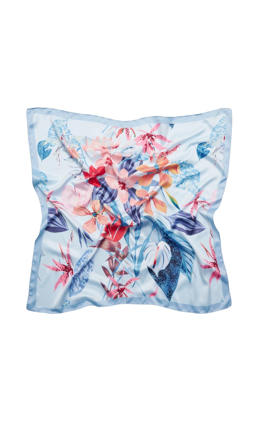 Marta Du Chateau Tørklæde - Finja - Blue3561