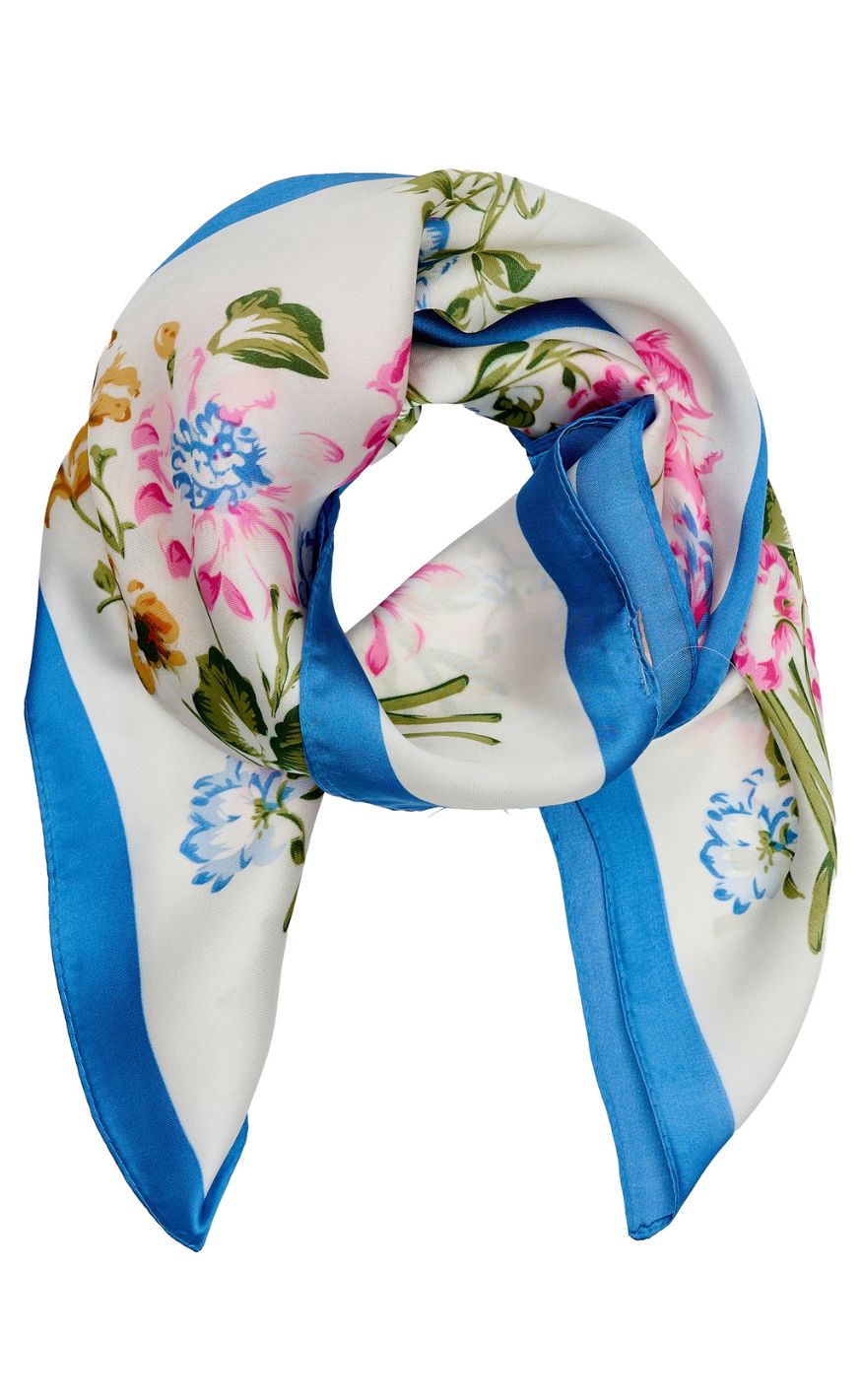 Marta Du Chateau Tørklæde - Juline - Blue31221