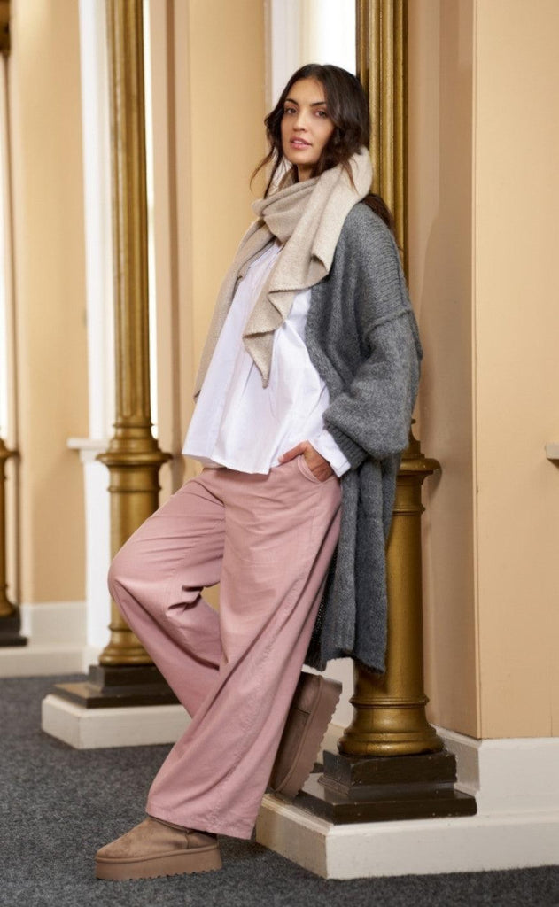 Marta Du Chateau Tørklæde - Scarf - Beige