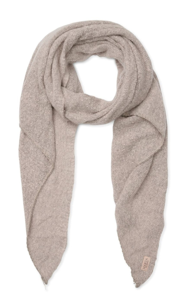 Marta Du Chateau Tørklæde - Scarf - Beige