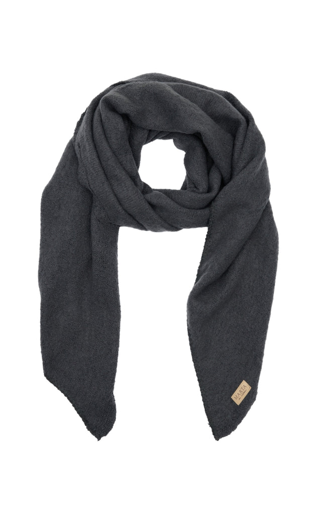 Marta Du Chateau Tørklæde - Scarf - Dark Grey