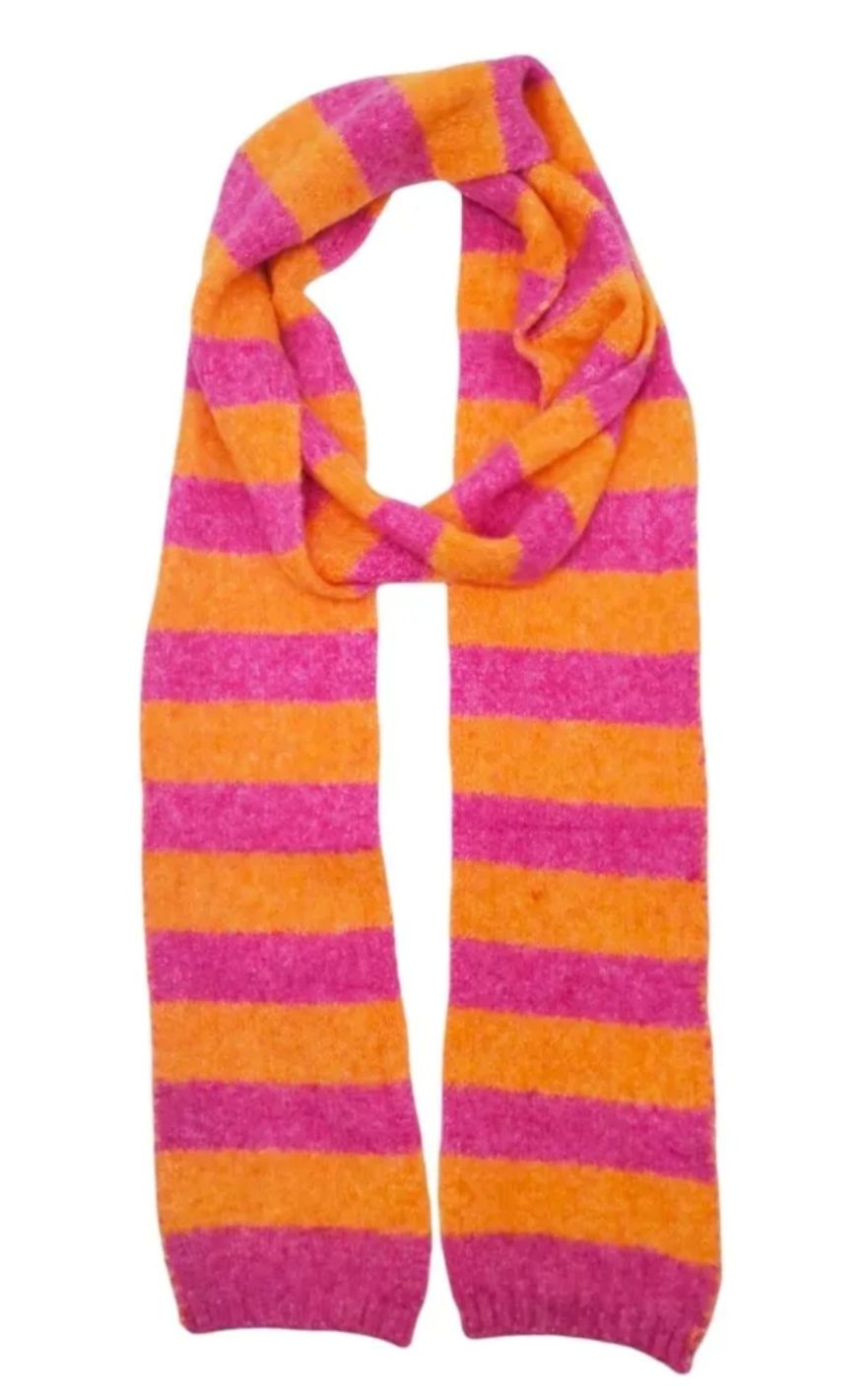 Marta Du Chateau Tørklæde - Silla - Fuxia/Orange