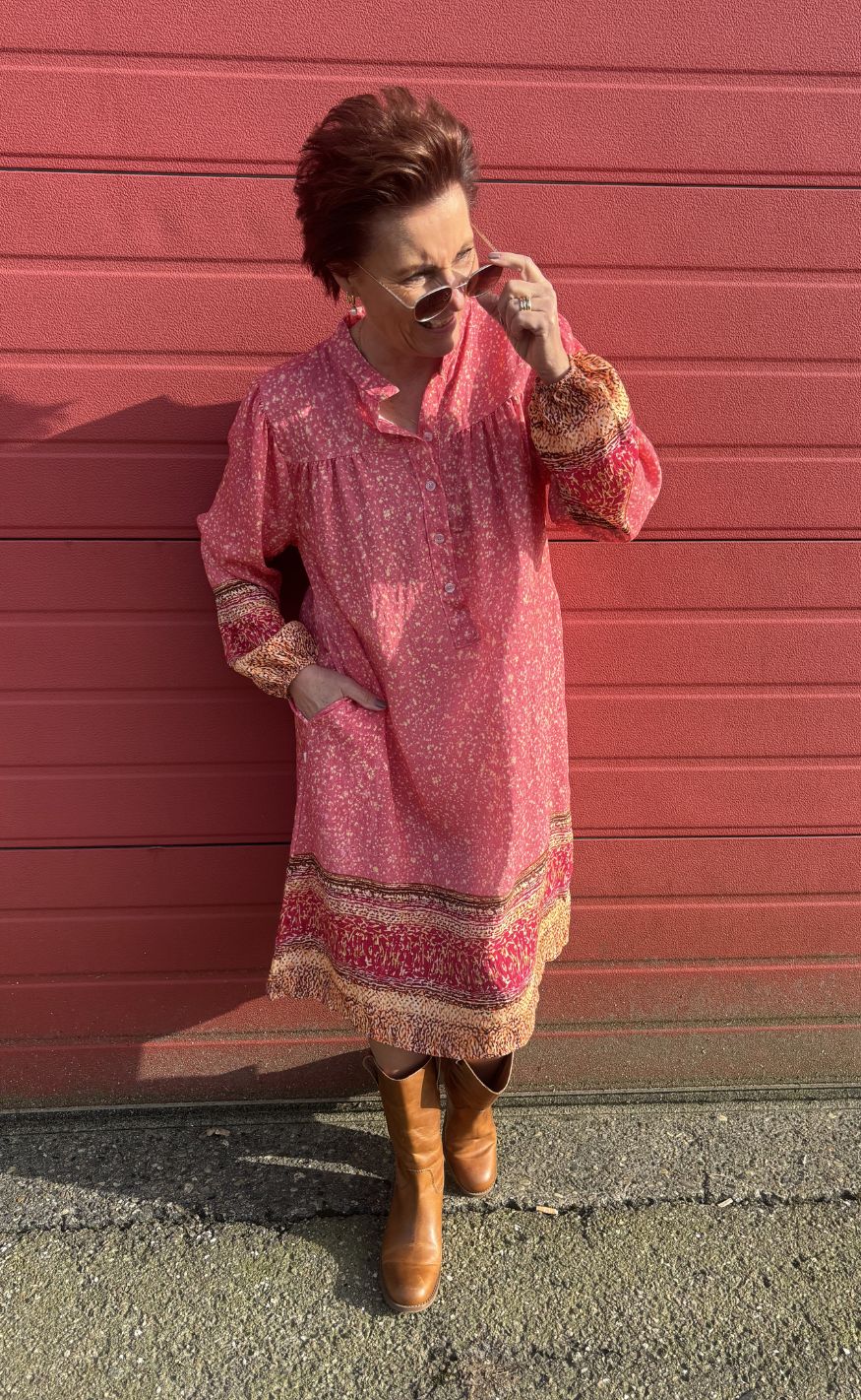 Marta Du Chateau Tunika - Annelin - Rosa6348tpg