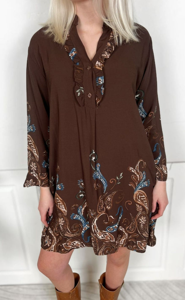 Marta Du Chateau Tunika - Capri - Moro