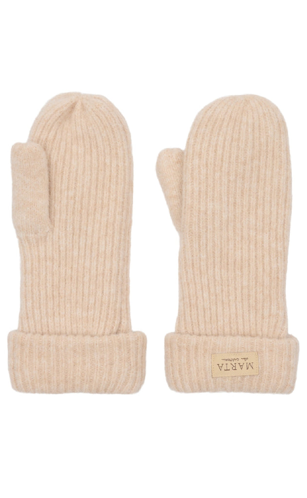 Marta Du Chateau Vanter - Knit Mitten - Offwhite