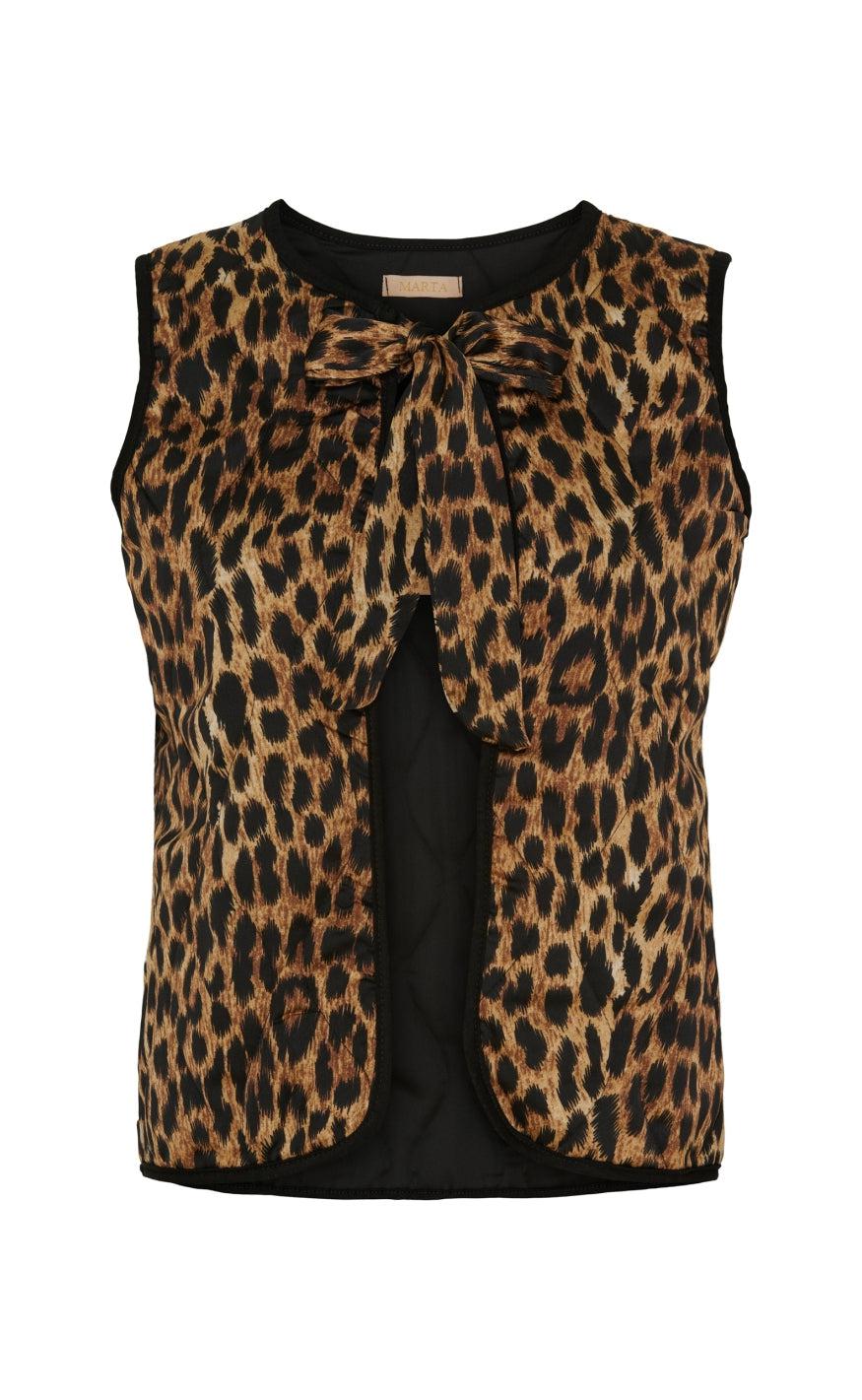 Marta Du Chateau Vest - 2478-C Mona - Small Leo