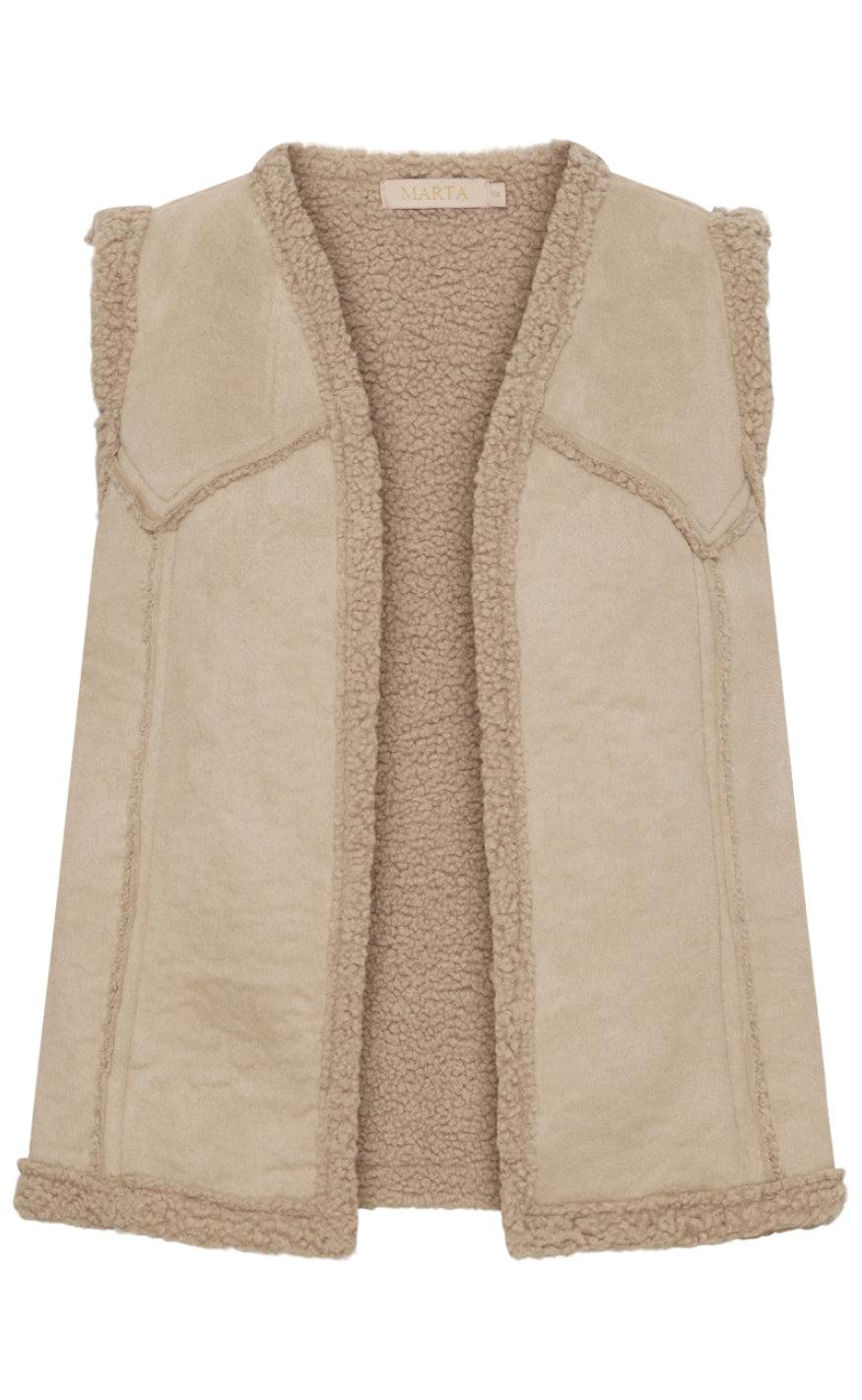 Marta Du Chateau Vest - 85552 Johanne - Beige