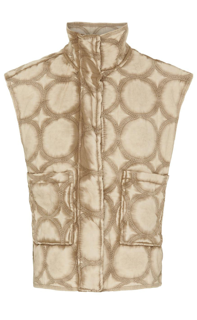 Marta Du Chateau Vest - Amy - Camel