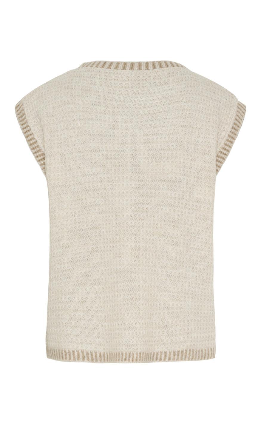 Marta Du Chateau Vest - Antonine - Beige/LightCamel