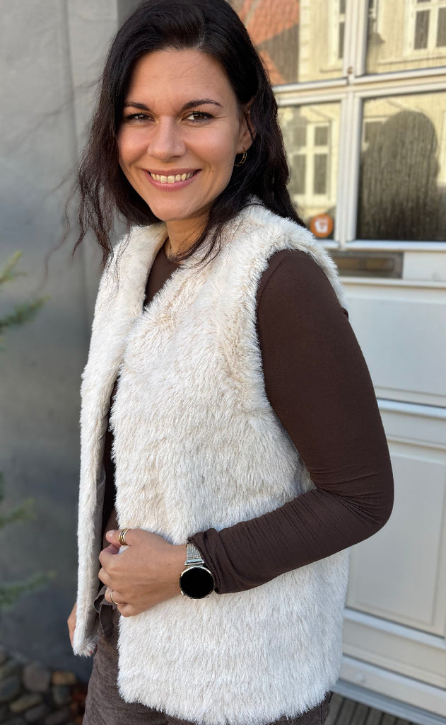 Marta Du Chateau Vest - Arlette - Beige
