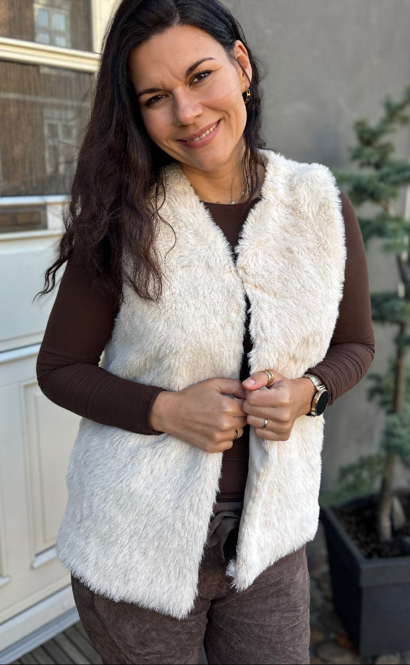 Marta Du Chateau Vest - Arlette - Beige