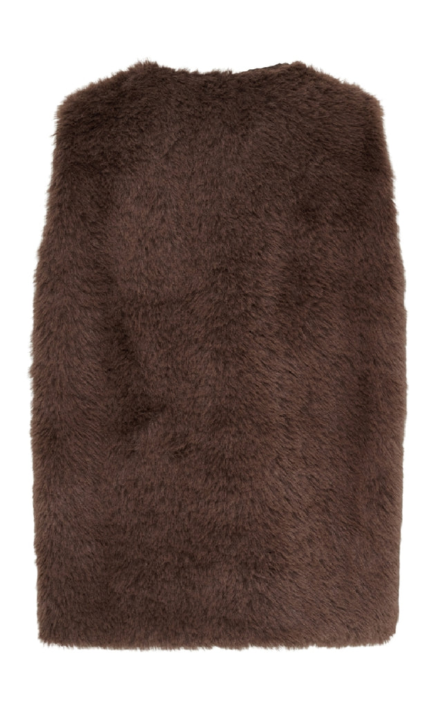 Marta Du Chateau Vest - Arlette - Marrone