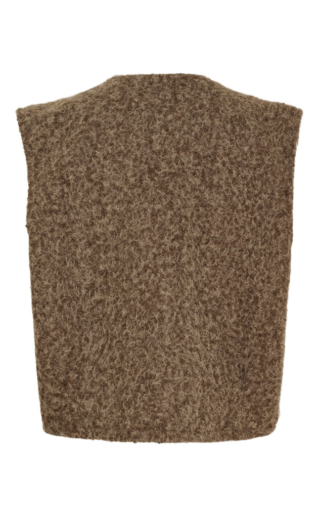 Marta Du Chateau Vest - Capella - Camello5