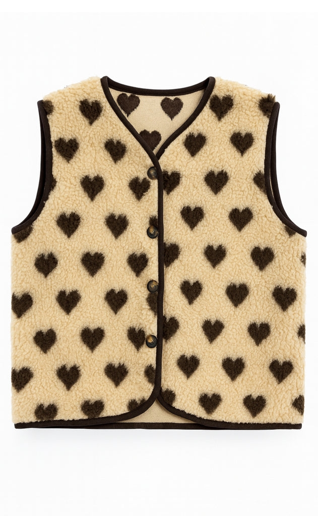 Marta Du Chateau Vest - Dahlia - Camello/Moro